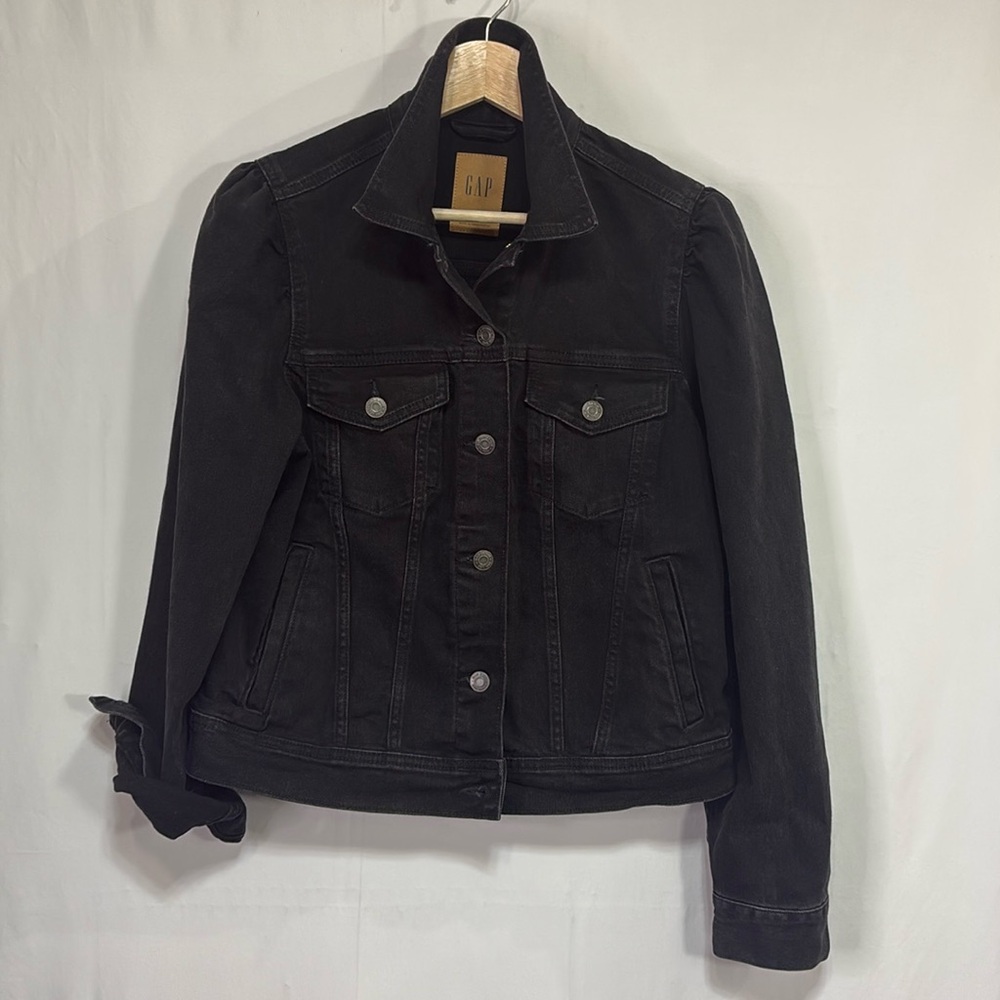 GAP Black Jean Jacket